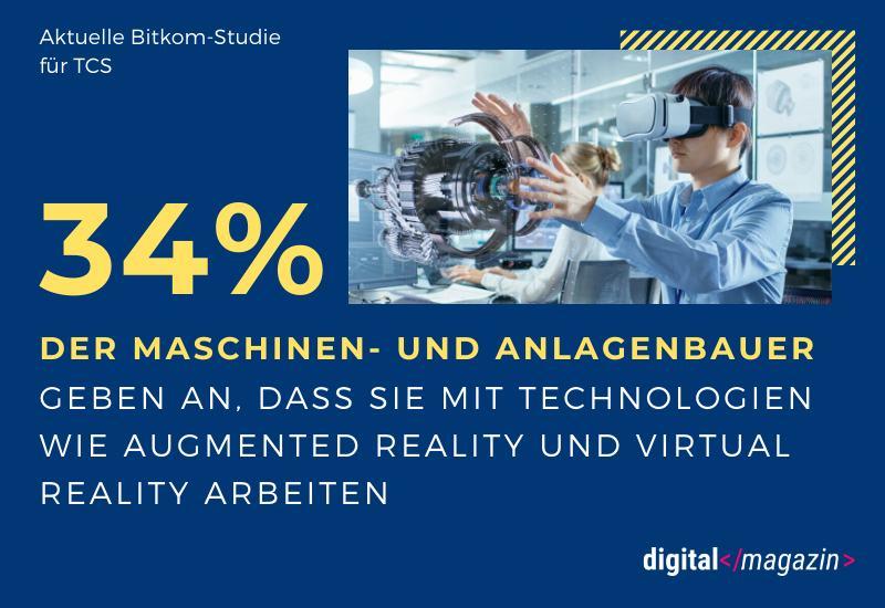 Maschinenbau wird digital – AR und VR sind auf dem Vormarsch